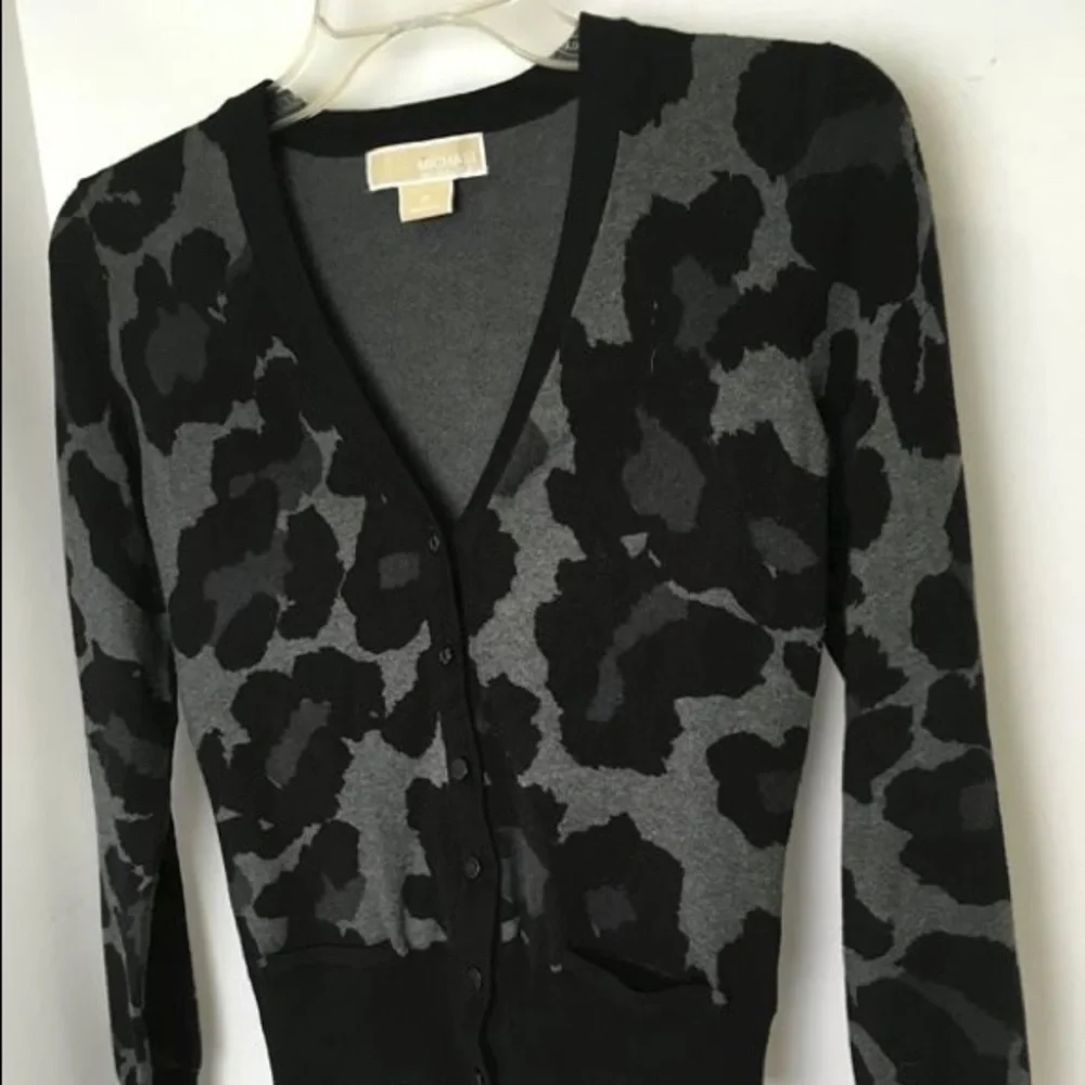 MK crop cardigan